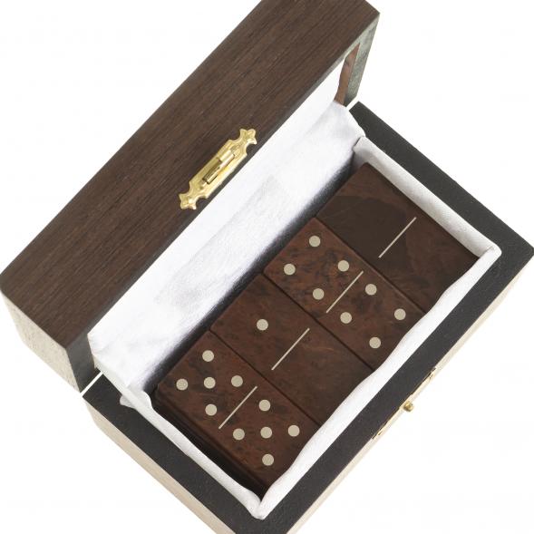 Домино из камня обсидиан 121949