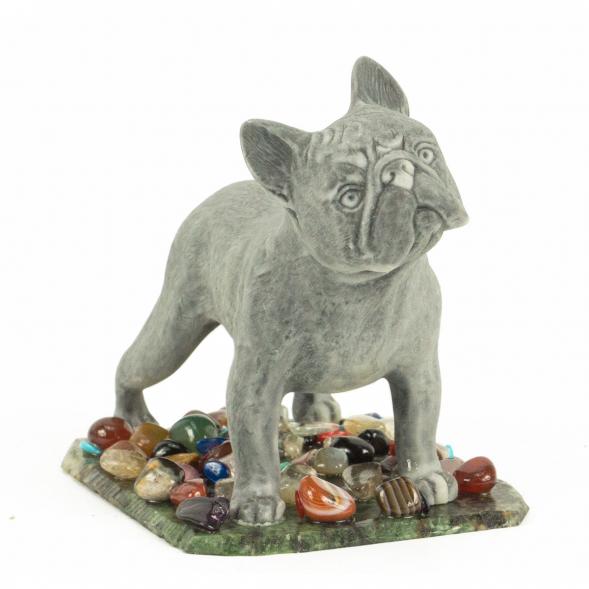 Сувенир &amp;quot;Французский бульдог&amp;quot; из мрамолита 118622
