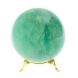 Шар из камня флюорит зеленый 8,2 см 128540