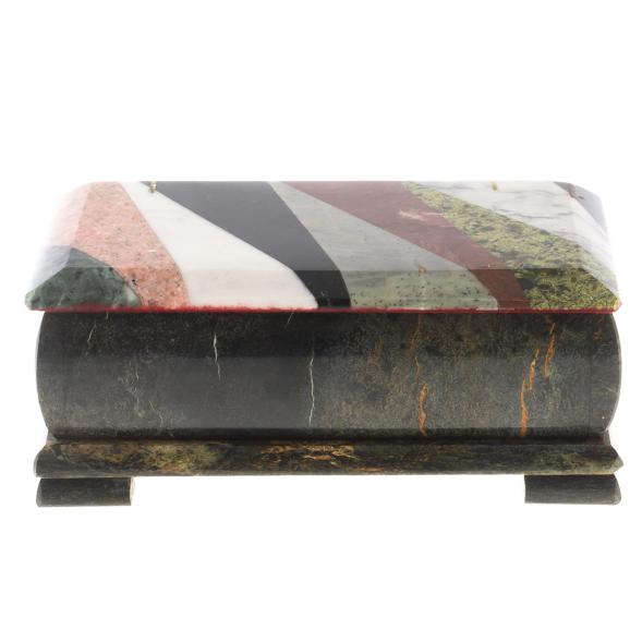 Шкатулка для денег &amp;quot;Купюрница&amp;quot; с мозаикой косой луч 19х9,5х8 см 124630