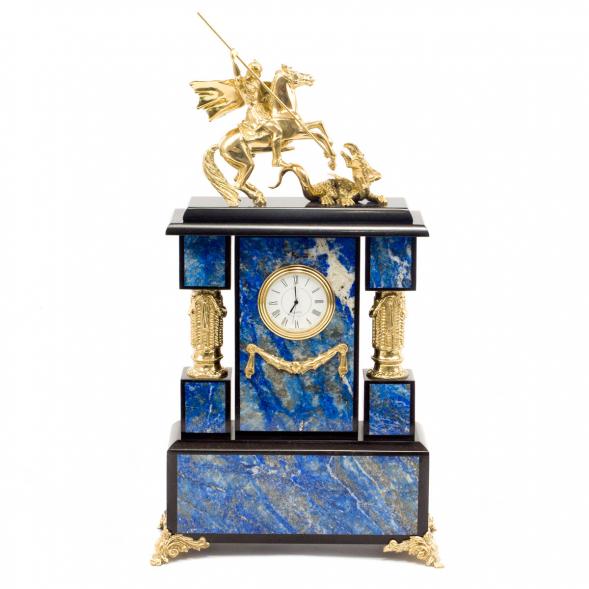 Часы &amp;quot;Георгий Победоносец&amp;quot; лазурит 115034