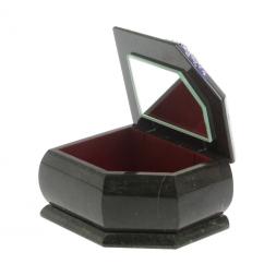 Шкатулка с расписной крышкой "Лето" 11х9х6,5 см