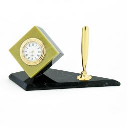 Настольный мини-набор &amp;quot;Кубик&amp;quot; офиокальцит