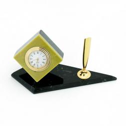 Настольный мини-набор &amp;quot;Кубик&amp;quot; офиокальцит