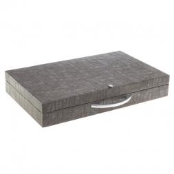 Нарды из камня &amp;quot;Роза ветров&amp;quot; из мрамора и шабровского змеевика