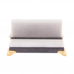 Настольная подставка под телефон камень мрамор