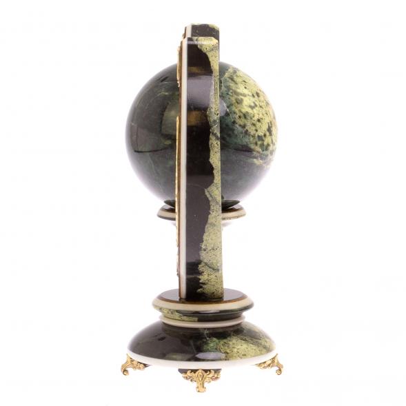 Композиция &amp;quot;Подкова&amp;quot; с шаром камень змеевик 125290