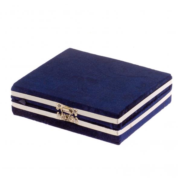 Набор рюмок из оникса 6 шт в футляре 40 мл 4х5 см (1,5х2) 125611