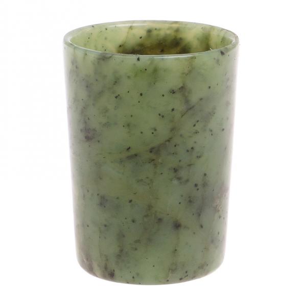 Стакан из иркутского нефрита 150 мл 6х6х7 см 126360