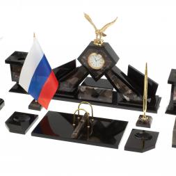Настольный набор &amp;quot;Орел&amp;quot; из конгломерата