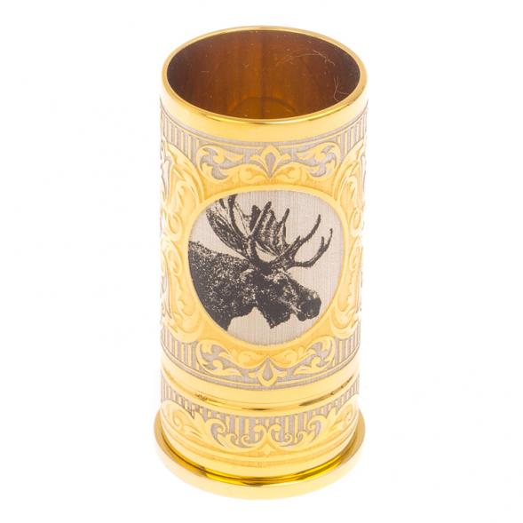 Стопка гильза &amp;quot;Лось&amp;quot; 40 мл Златоуст 123270