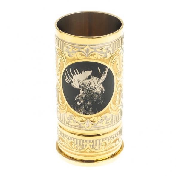 Стопка гильза &amp;quot;Лось&amp;quot; 40 мл Златоуст 123270