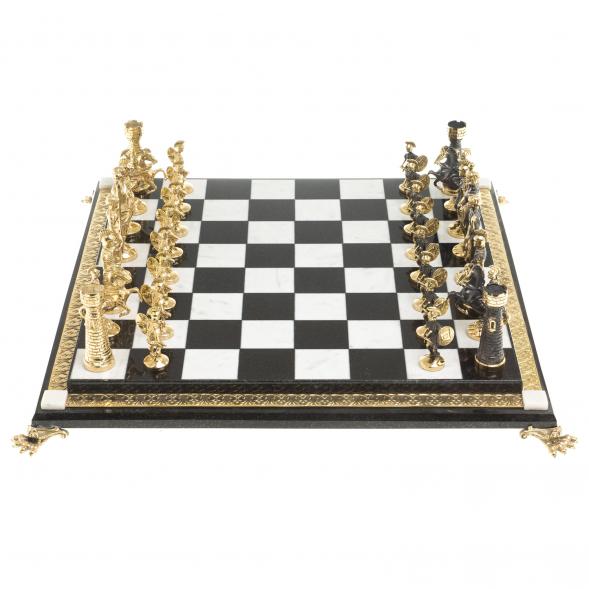 Шахматы подарочные &amp;quot;Римские&amp;quot; с фигурами из бронзы 123812