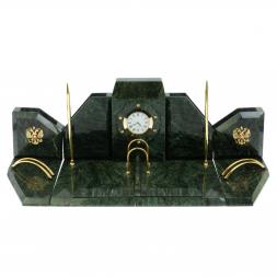 Настольный набор из змеевика &amp;quot;Консул&amp;quot;