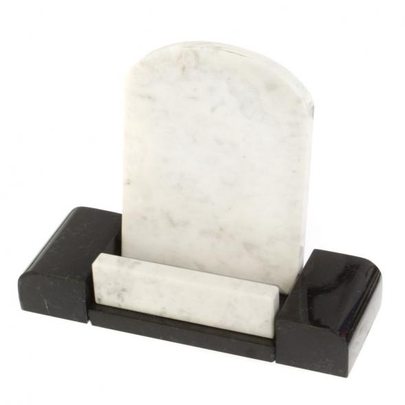 Настольный набор &amp;quot;Алмаз&amp;quot; из мрамора 128232