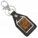 Брелок для ключей с накладкой из тигрового глаза 123463