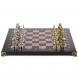 Шахматы &amp;quot;Рыцари&amp;quot; 36х36 см из лемезита 120722