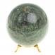 Шар из темно-зеленого змеевика 10 см 123184
