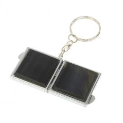 Складное зеркало брелок соколиный глаз квадратное