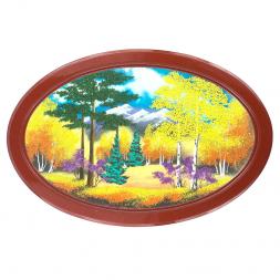 Панно овальное "Осень" 45х30 см
