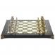 Шахматы подарочные &amp;quot;Рыцари&amp;quot; 36х36 см мрамор змеевик 120724
