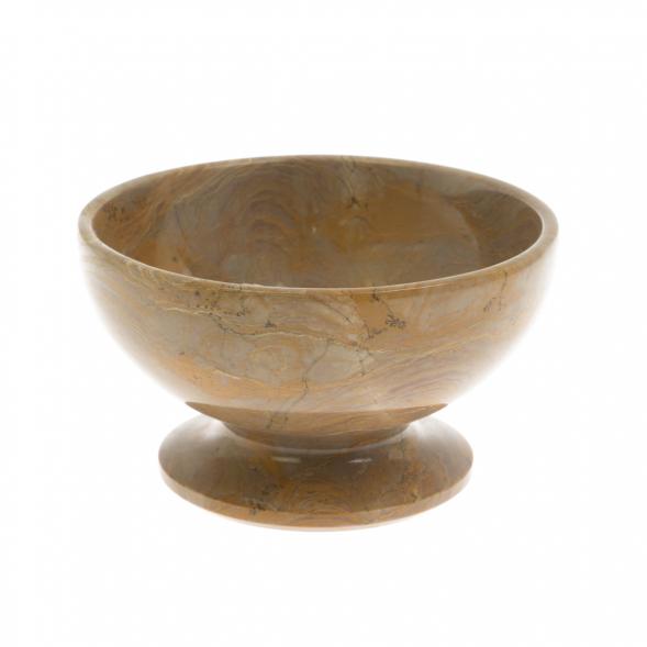 Креманка из рифейского мрамора 9х9х5 см 129412