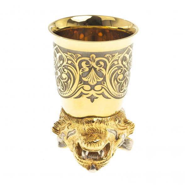 Стопка перевертыш &amp;quot;Тигр&amp;quot; 60 мл Златоуст 122944