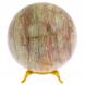 Шар из оникса зелено-коричневый 10 см (4) 125615