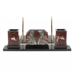 Настольный набор из натурального камня креноид