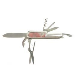 Нож мультитул складной 7 в 1 с камнем пегматит