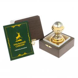 Оснастка для печати  круглая в подарочной упаковке Златоуст