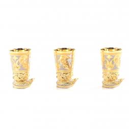 Набор стопок перевертышей 3 шт &amp;quot;Осетры&amp;quot; Златоуст