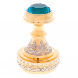 Оснастка для печати "Топаз" металлическая в подарочной упаковке Златоуст