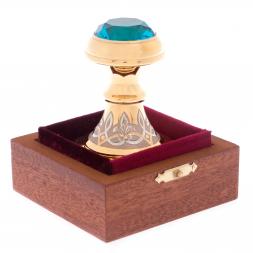 Оснастка для печати "Топаз" металлическая в подарочной упаковке Златоуст