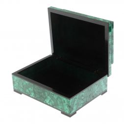 Малахитовый ларец 17х13х8,5 см