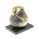 Статуэтка из бронзы &amp;quot;Гиря 24 кг&amp;quot; змеевик 8,5х6,5х8,5 см 129064