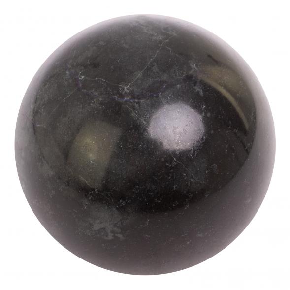 Шар из черного змеевика 6,5 см 126366