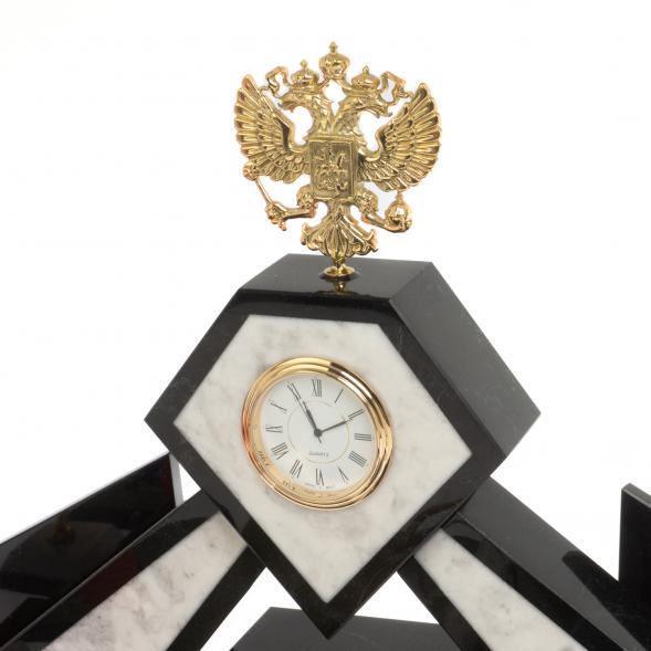 Настольный набор &amp;quot;Герб&amp;quot; из мрамора 126823