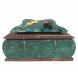 Шкатулка камень змеевик, креноид 14х8х8 см 112132