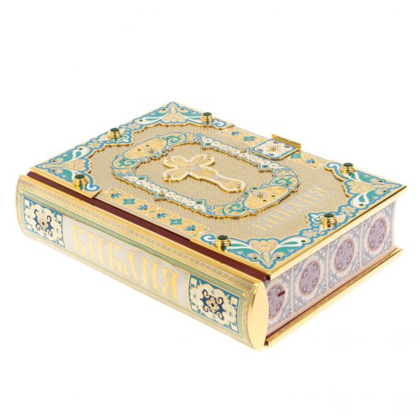 Подарочная &amp;quot;Библия&amp;quot; позолоченная Златоуст 128320