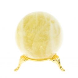 Шар из камня лимонный цитрин 5,9 см