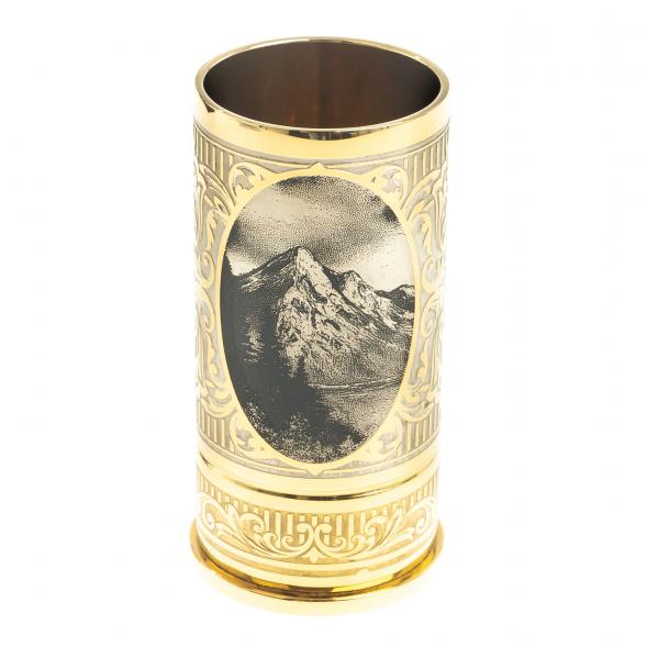 Стопка гильза &amp;quot;Медведь&amp;quot; 40 мл Златоуст 123275