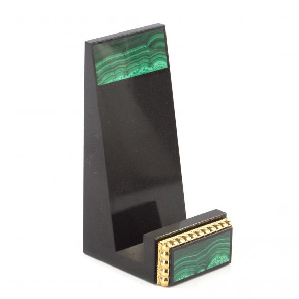 Подставка для телефона камень малахит Златоуст 120561