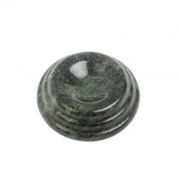 Подставка под шар из шабровского змеевика 6х6х2 см