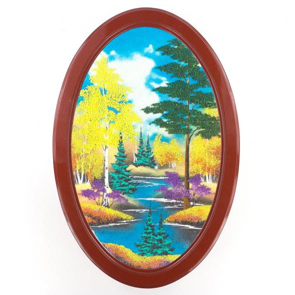 Панно овальное &amp;quot;Осень&amp;quot; 45х30 см 119665