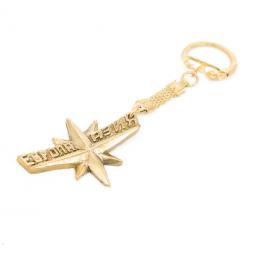 Брелок "Европа-Азия" бронза