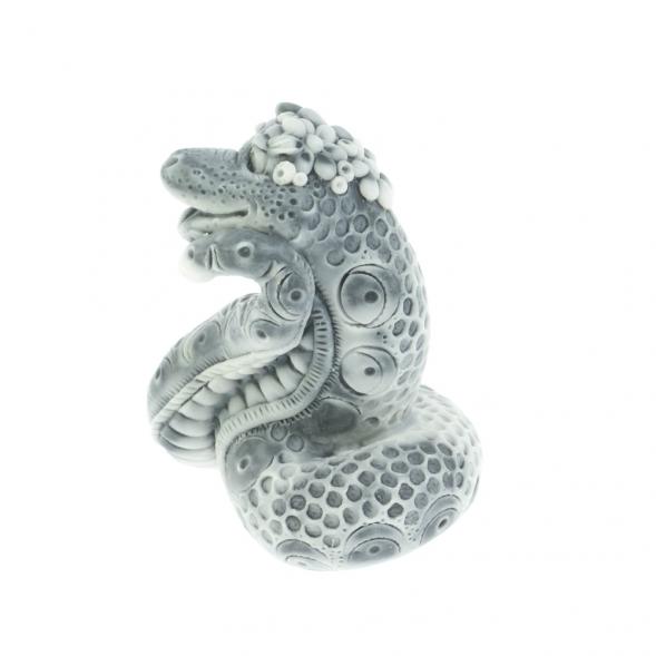 Статуэтка «Змея-девочка (шарж)» из мраморной крошки 128156