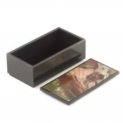 Шкатулка из натуральной яшмы 16х8х6 см