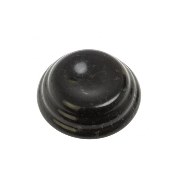 Подставка под шар из черного змеевика 6х6х2 см 127615