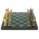 Шахматы подарочные &amp;quot;Богатыри&amp;quot; 40х40 см из змеевика 129644